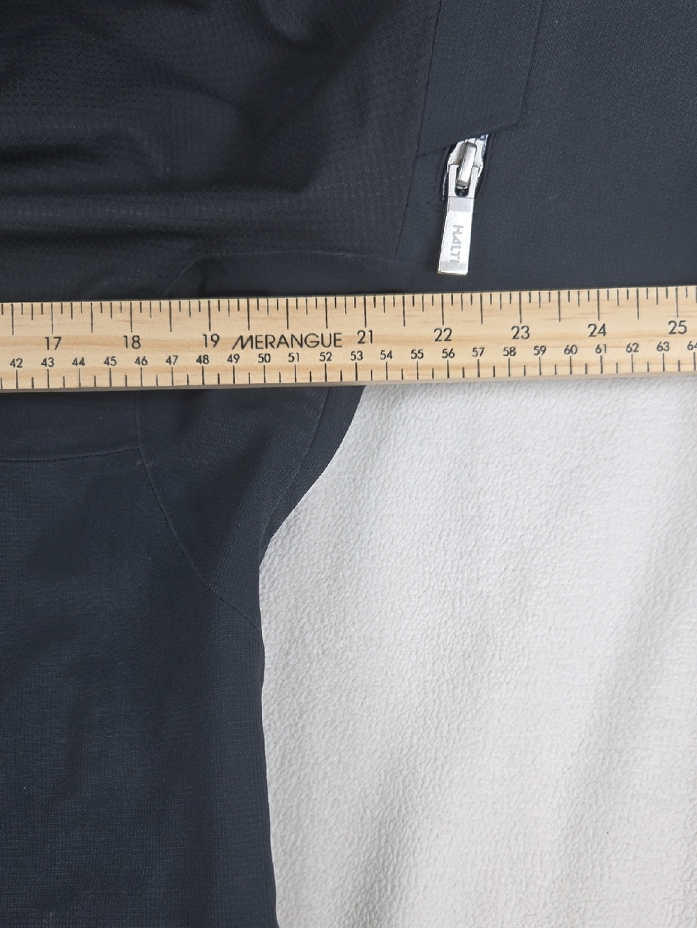 Ladies Halti Black Technical Hooded Jacket - Picture 9 of 11
